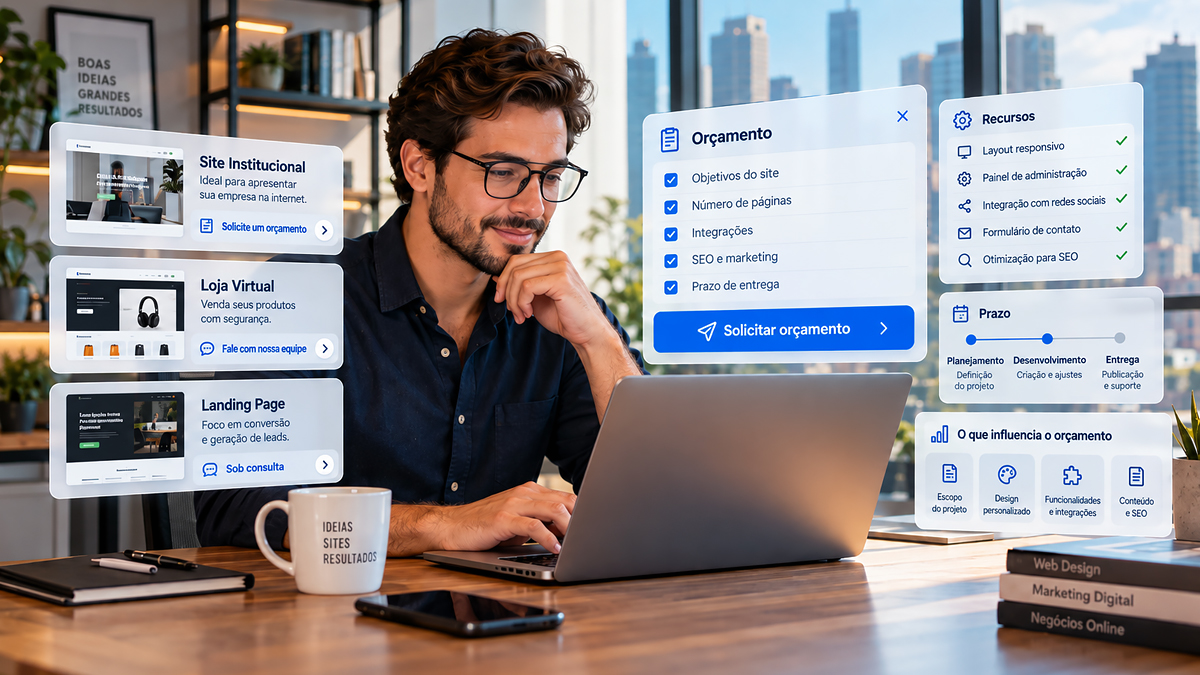 Quanto custa um site profissional? O que entra no preço